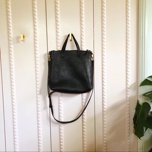 Madewell Black Leather Bag